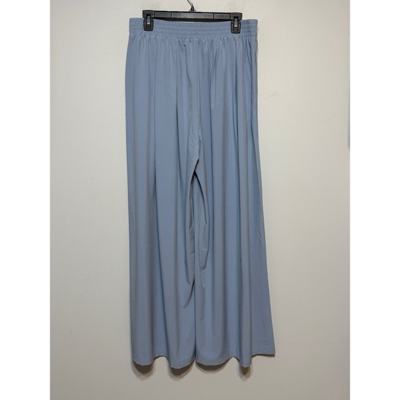 NWT Halara Clean Girl Pleated Wide Leg Pants Womens Size Large Coastal Chic - Picture 2 of 7